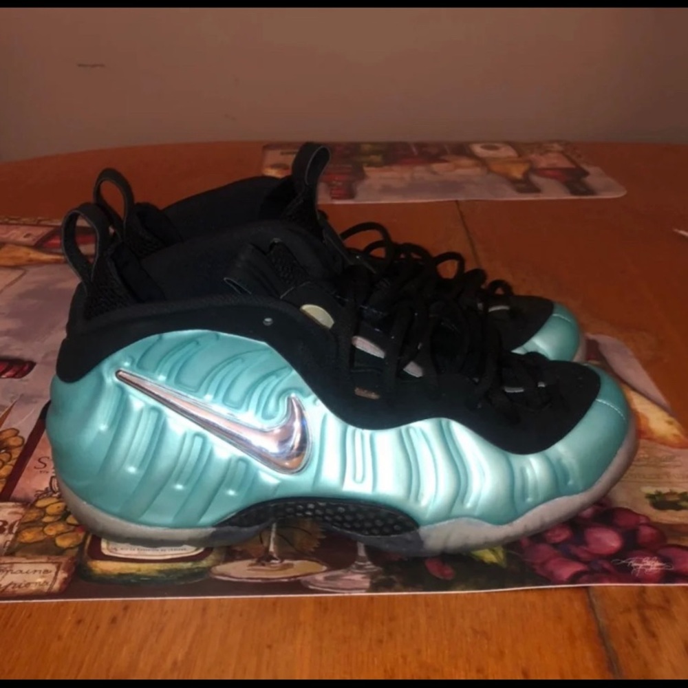 Teal foamposites in good condition, bought 2nd hand & only wore a couple times